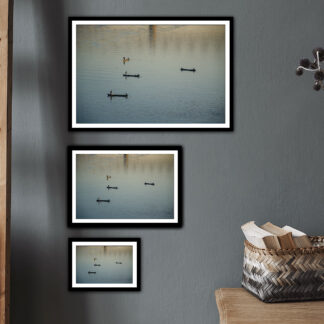 Barques lointaines - tirage haute qualité