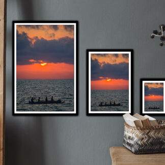 Pirogue malgache - tirage haute qualité